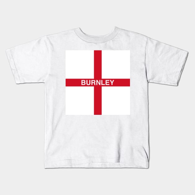 Burnley St George Banner Kids T-Shirt by Confusion101